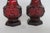 Avon Cape Cod Collection Ruby Red Glass Salt and Pepper Shakers 2pc Pair 4986b For Sale - Image 10 of 16