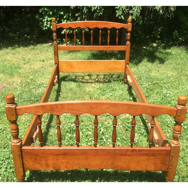 Stickley Cherry Valley Twin Bed Chairish