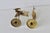 Vintage Mid-Century Mantle Size Sculptural Brass Cranes Herons Water Fowl-a Pair For Sale - Image 13 of 14