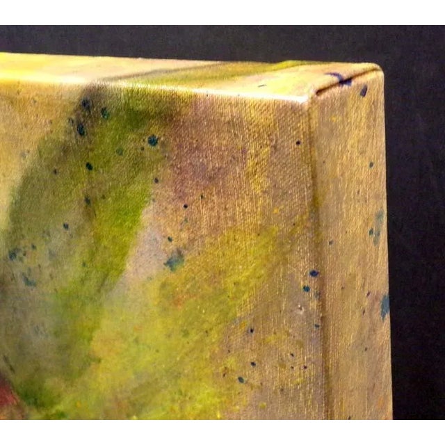 "Le Fleurs I " Original Oil Painting on Canvas by Helen Zarin Stretched Canvas Hand Signed by the Artist Art Condition:...