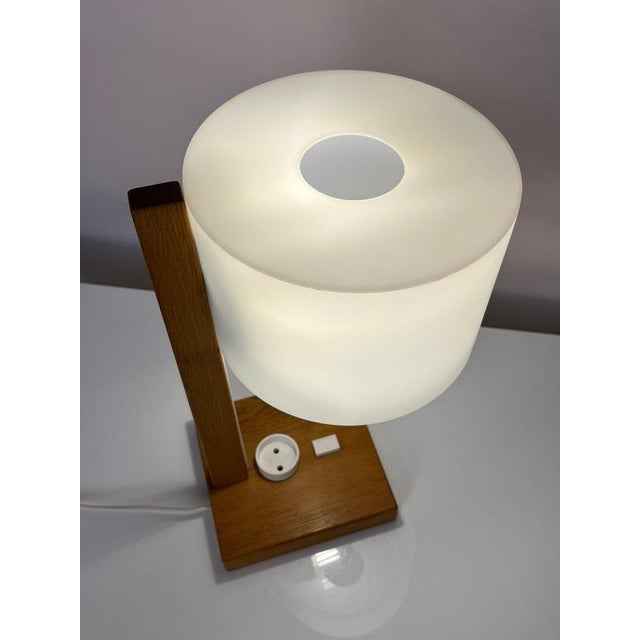 This desk lamp from luxus vittsjö in sweden impresses with its minimalist design and exceptionally well-thought-out...