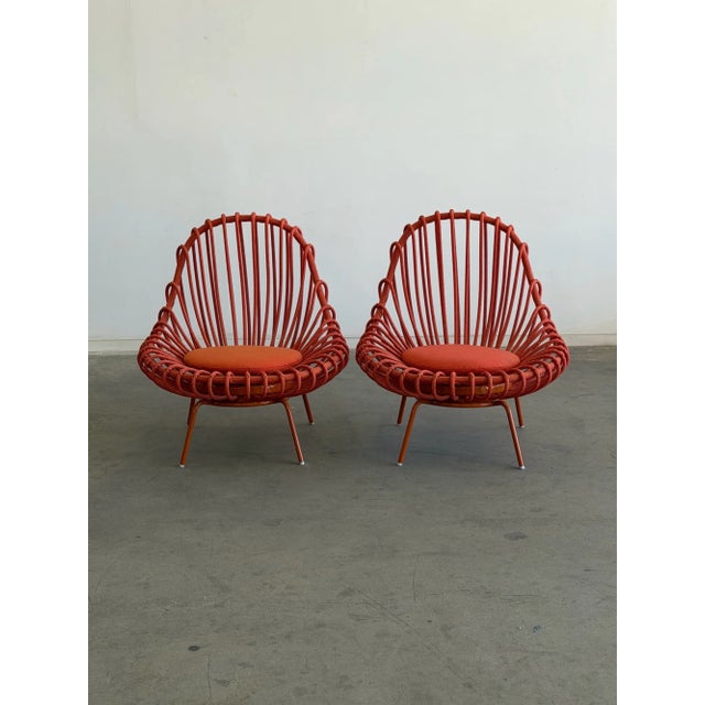 Giunco Lounge Chairs - Pair For Sale - Image 14 of 18
