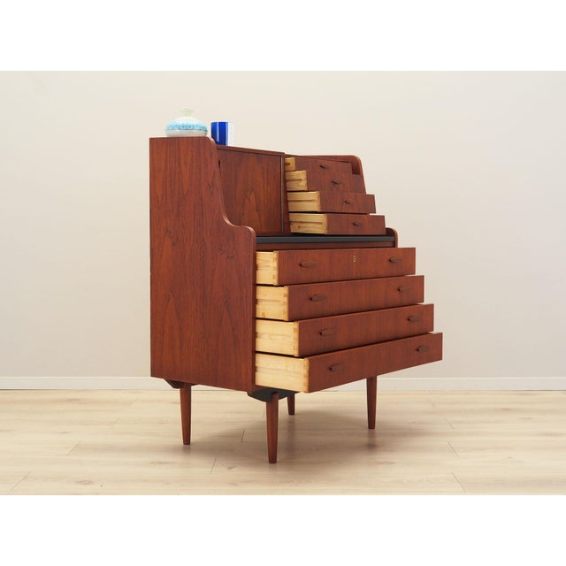 Danish Teak Secretary, 1970s For Sale - Image 6 of 18