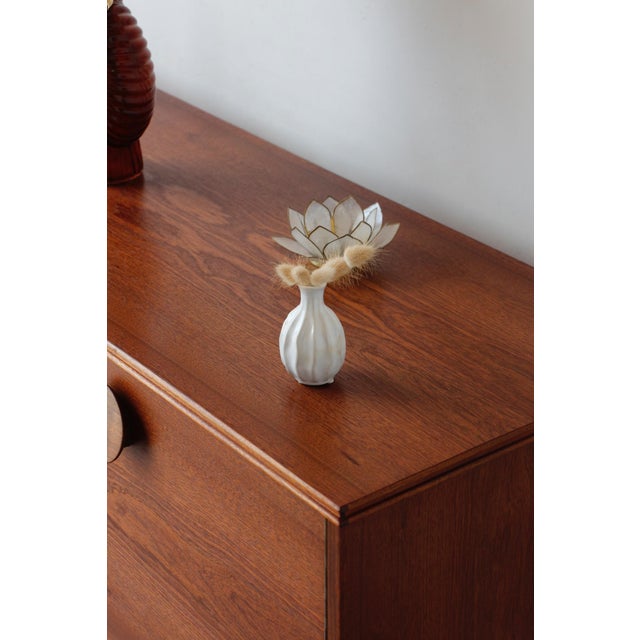 Small Scandinavian Style Sideboard from Sapele, 1960s For Sale - Image 11 of 18