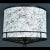 Metal Tony Paul Black and White Mid-Century Modern Metal Wire Table Lamp For Sale - Image 7 of 9