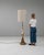 19th Century 19th Century French Neoclassical Wood Patinated Floor Lamp Extra Large 5 Feet For Sale - Image 5 of 18