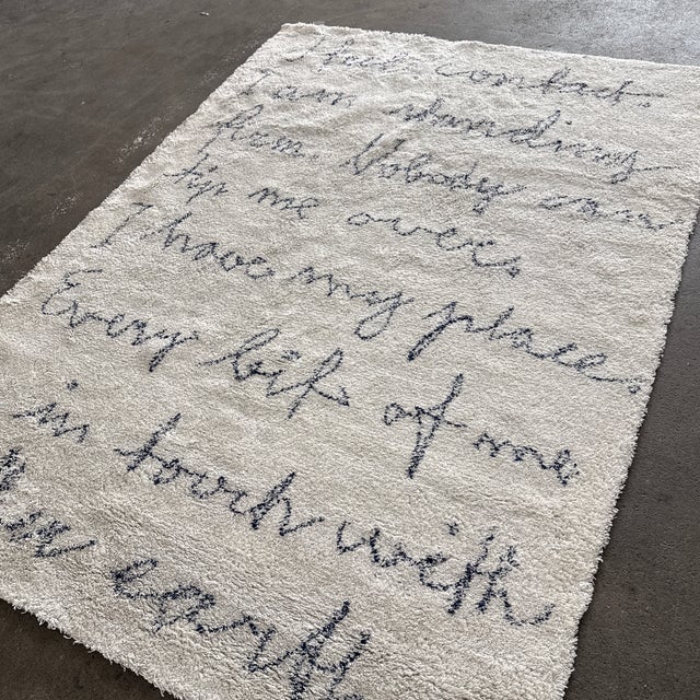 5ft7in × 7ft8in Björn Dahlström for Kasthall Positive & Negative Area Rug For Sale - Image 12 of 12