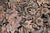 Boho Chic 1990's Floral Pak-Persian Black/Gray Wool Round Rug- 9'1'' X 9'2'' For Sale In New York - Image 6 of 9