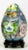 1960s 11.5" Colorful Cloisonne Eggs - a Pair For Sale In Chicago - Image 6 of 11