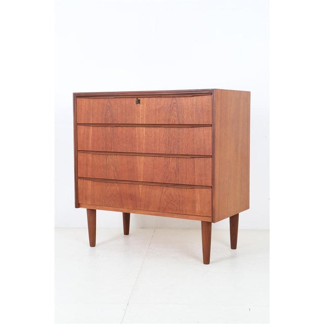 Mid-Century Danish Teak Chest of Drawers, 1960s For Sale - Image 15 of 15