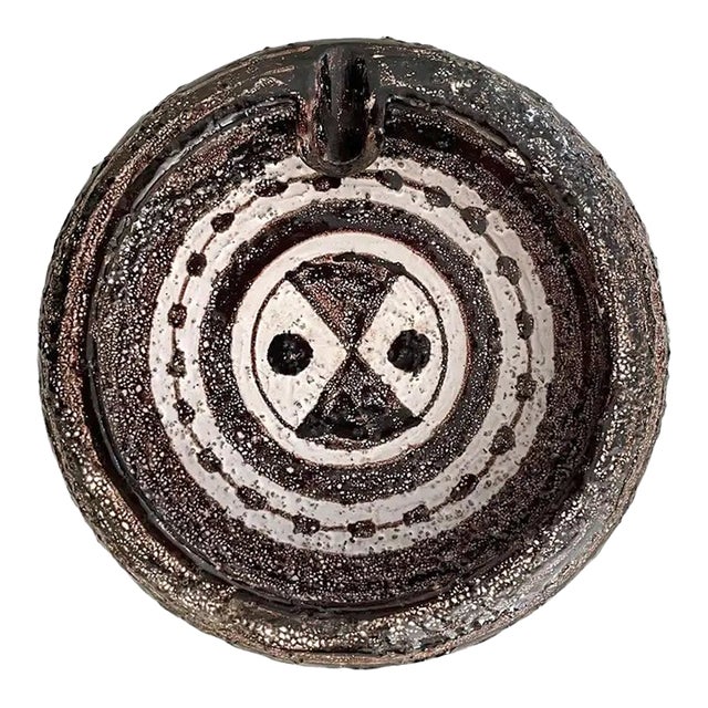 Vintage MCM Aldo Londi Italian Glazed Ceramic for Bitossi Studio For Sale