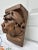 Plaster “suspicious looking” Head Corbel. Architectural Salvage piece. Could also be used as a small wall mount shelf for...