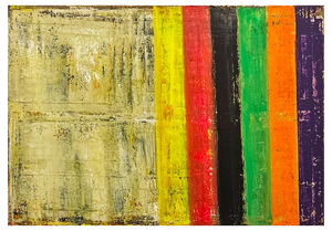 Mr Garcia, Driftwood 4, Mixed Media on Canvas
