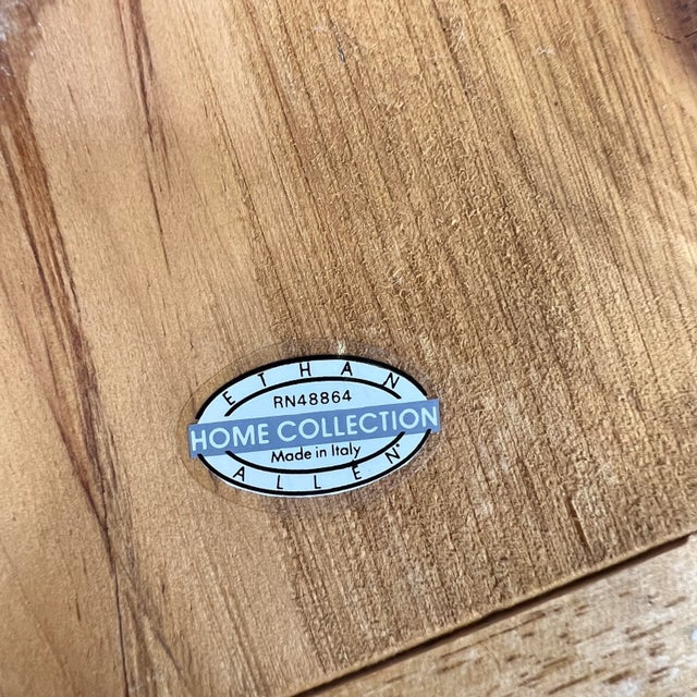 Ethan Allen Ethan Allen Italian Hand Carved Wall Shelf For Sale - Image 4 of 4