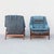 Iconic 1960s Folke Ohlsson for Dux Reclining Lounge Chairs With Ottoman For Sale - Image 9 of 18