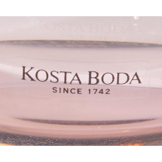 Glass “Fidji” Glass Vase by Kjell Engman for Kosta Boda For Sale - Image 7 of 8