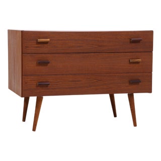 Mid-Century Teak Chest of Drawers, 1960s For Sale