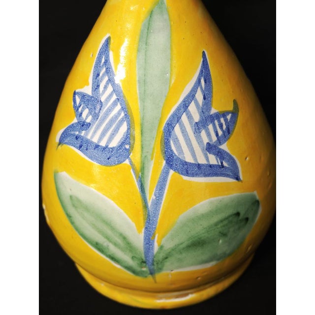 Solimene Majolica Ceramic Vase from CAS Vietri, 1970s, 1960s For Sale - Image 6 of 10