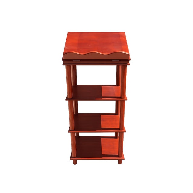 Traditional 1990s Traditional Mahogany Adjustable Lectern With Shelving For Sale - Image 3 of 12