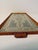 Textile Mid 20th Century Greek Folk Art Straw Marquetry Protected Glass Serving Tray For Sale - Image 7 of 7