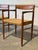 In Style of h.w. Klein for Bramin Teak Woven Cord Dining Armchairs Set of 2 Danish Mid-Century Modern 1960s For Sale - Image 10 of 11