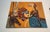 Large 46" x 41" vintage 1960s original hand-painted painting on nailed canvas, signed and dated Randall 1964. This...