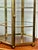 Brass Brass Three-Tier Hexagon Tabletop Vitrine Display Case, Curio Cabinet, 1970s, 15" For Sale - Image 8 of 10