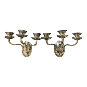 1920’s Caldwell 3 Lights Sconces - a Pair