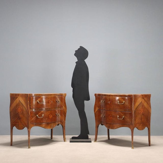 Baroque Chests of Drawers, Set of 2 For Sale - Image 3 of 14