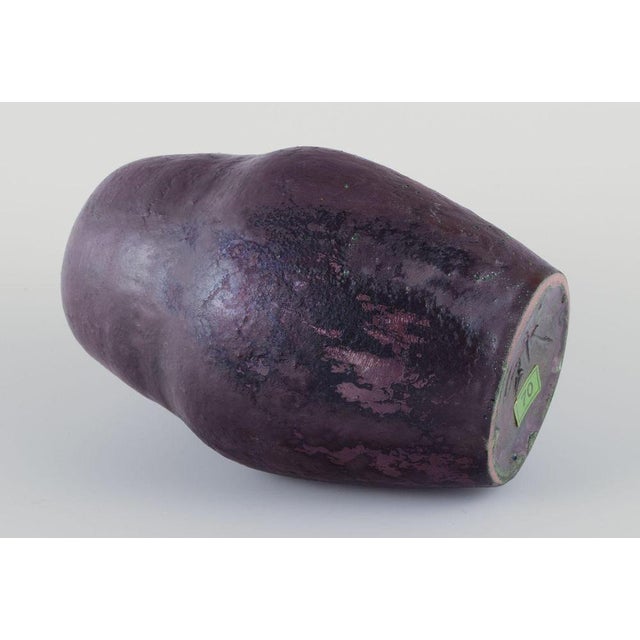 Danish Matte Glazed Ceramic Vase by Søren Kongstrand, 1920s For Sale - Image 4 of 7