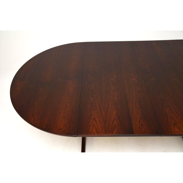 Vintage Danish Extending Dining Table, 1960s For Sale - Image 6 of 11
