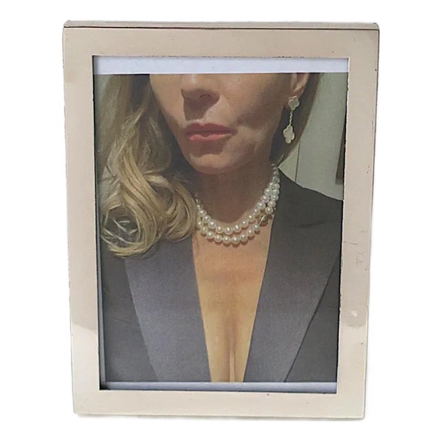 Cartier Sterling Silver Picture Frame For Sale