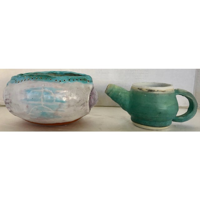 Vintage Creamer and Bowl For Sale - Image 13 of 13
