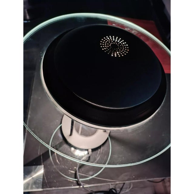 Metal Saturn Lamp attributed to Robert Sonneman for George Kovacs, 1980s For Sale - Image 7 of 13