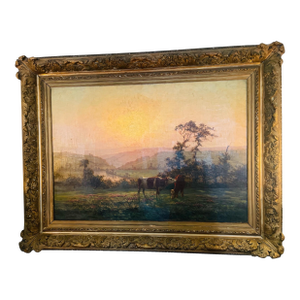 Felix Planquette XL Oil on Canvas 1906