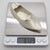 Vintage Italian Handmade Genuine Silver Ashtray Shaped Like a Renaissance Shoe, Chiseled For Sale - Image 10 of 11
