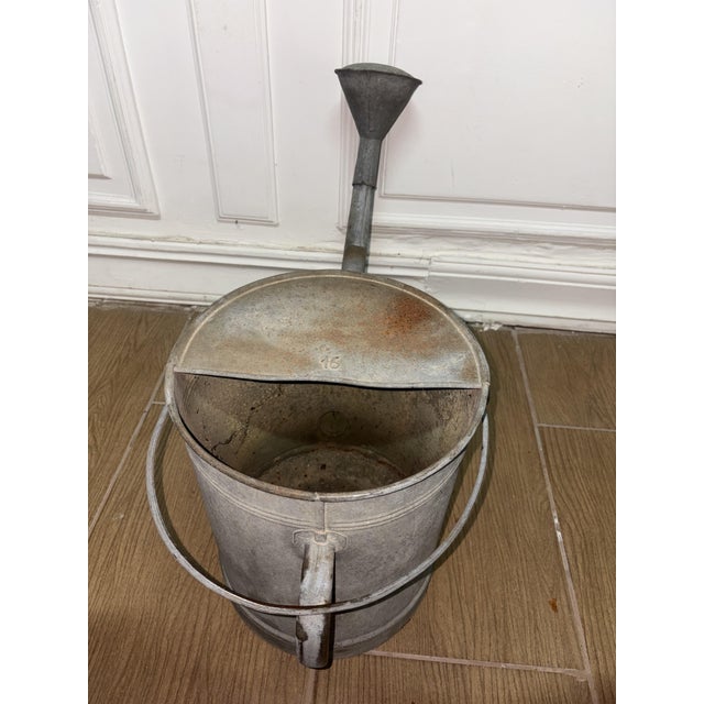 Garden Watering Can in Metal For Sale - Image 4 of 9