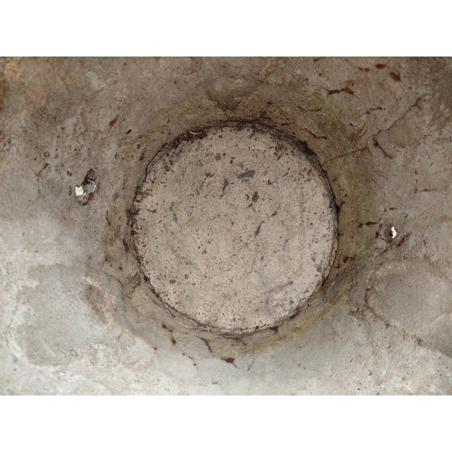 Stone Mid-Century Concrete Planter, 1950s For Sale - Image 7 of 8