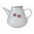 Mid 20th Century Monogrammed Teapot For Sale