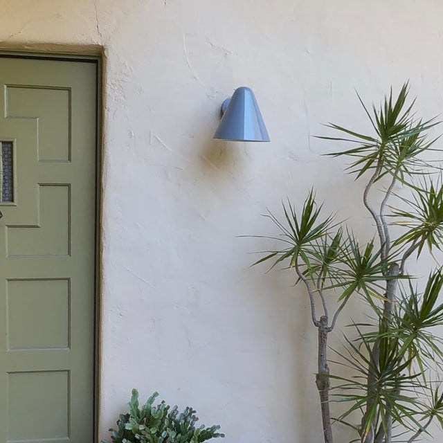 'ZuZu' Silver Painted Brass Wall Sconce in the Style of Jacques Biny An exclusive made for U.S. and UL listed wall sconce...