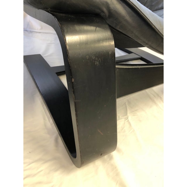 Kroken Style Leather Armchairs, a Pair For Sale - Image 12 of 12