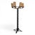 Brown Louis XIII Style Twisted Column Floor Lamp For Sale - Image 8 of 8
