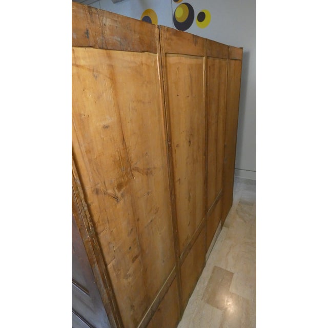 Walnut Filing Cabinet, Italy, 1900s For Sale - Image 17 of 18