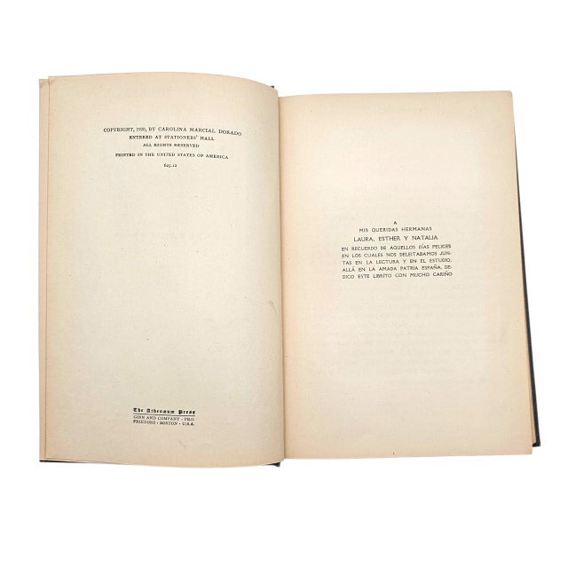1920s “Primeras Lecturas en Español,” Carolina Marcial Dorado, 1920s Hardcover For Sale - Image 5 of 10