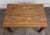 Brown Vintage Jacobean Revival Style Coffee Table Side Table End Table For Sale - Image 8 of 10