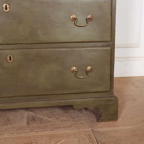 English Painted Chest of Drawers, 1810s For Sale - Image 6 of 11