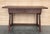 Early 20th Spanisht Walnut Country Farm Desk with Two Drawers For Sale - Image 16 of 18