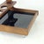 Mid-Century Modern Wooden Bar Cart with Black Opaline Glass Tops, 1960s For Sale - Image 9 of 10