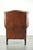 Sheepskin Wing Armchair with Black Piping For Sale - Image 4 of 18