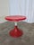Vintage Red Tulip Table by Meblo Yugoslavia, 1960s For Sale - Image 15 of 15